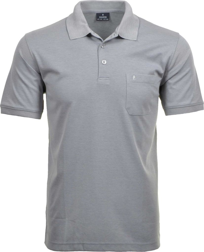 Ragman Ragman Herren Poloshirt Kurzarm uni 2270-96-00004