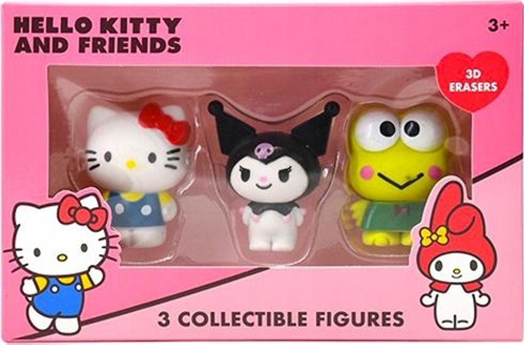 Figurine HELLO KITTY lot de 3 1085210 65682 Image du produit 