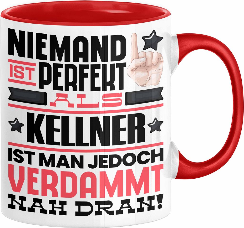 Kellner Geschenk Tasse Lustige Geschenkidee für Kellner Produktbild 