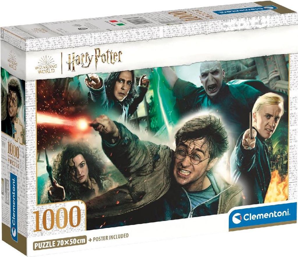Clementoni 39788 Harry Potter Potter-1000 pièces puzzle Image du produit 