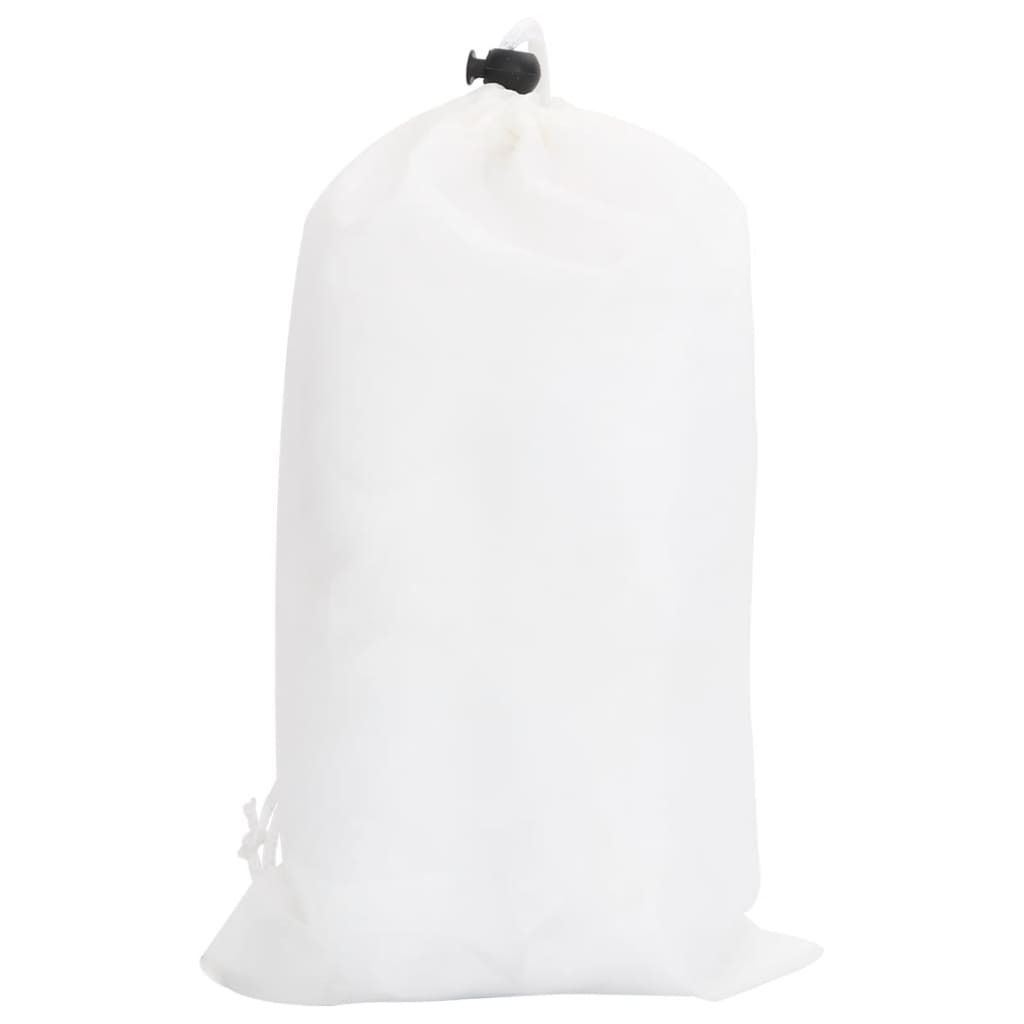 vidaXL Tarnnetz mit Aufbewahrungstasche 623x203 cm Weiß Produktbild 4