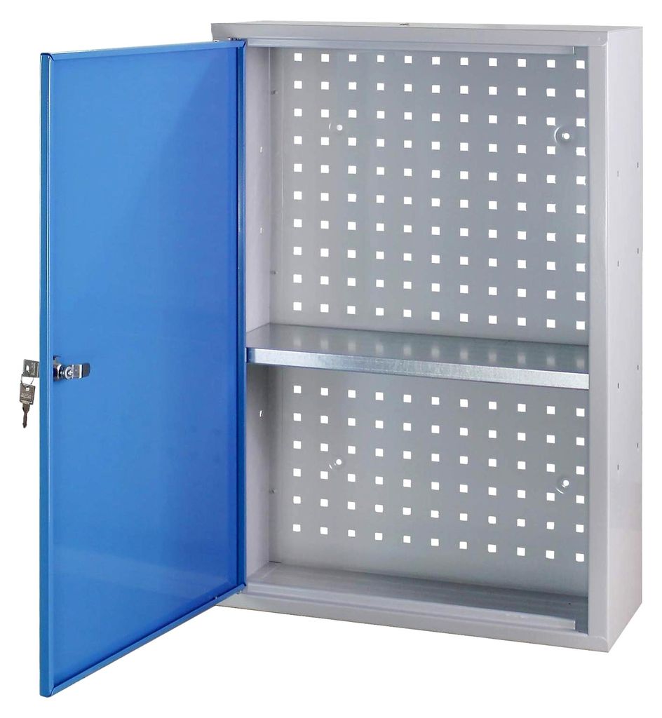 Hängeschrank Wandschrank Metallschrank Stahlschrank 1 Tür 750x500x200 mm