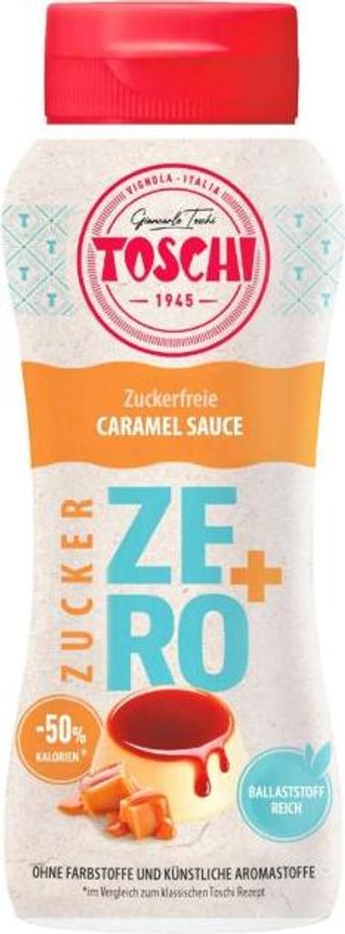 Toschi Topping Zero+ Karamell-Sauce 200g