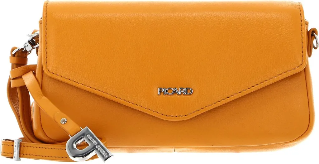 Sac crossbody PICARD orange idéal pour les voyages et le shopping