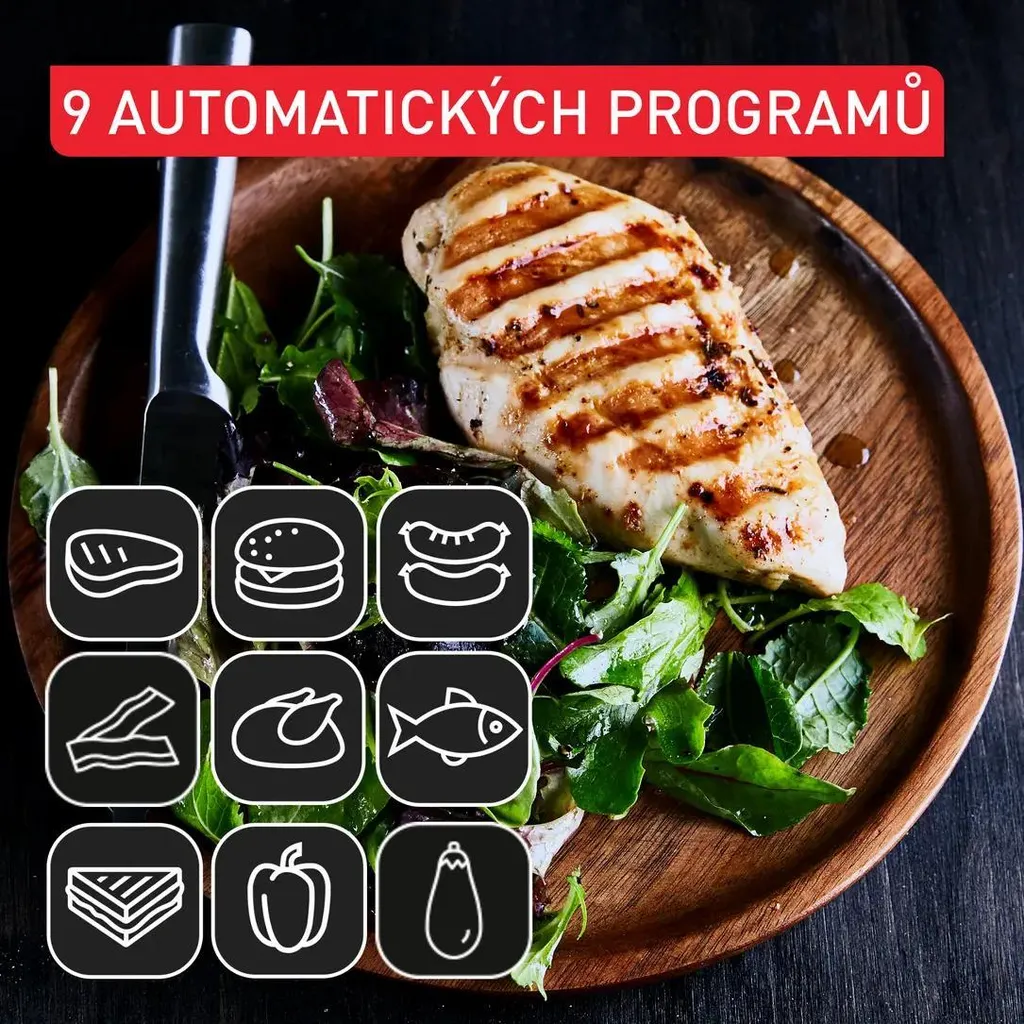 Gril Électrique Tefal Optigrill+ XL Appareil de Cuisson - 6