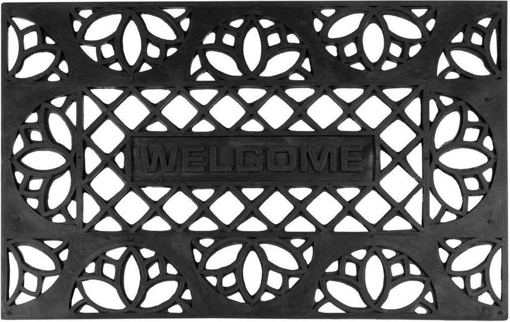Tapis "Feuilles de bienvenue" 40x60cm Image du produit 