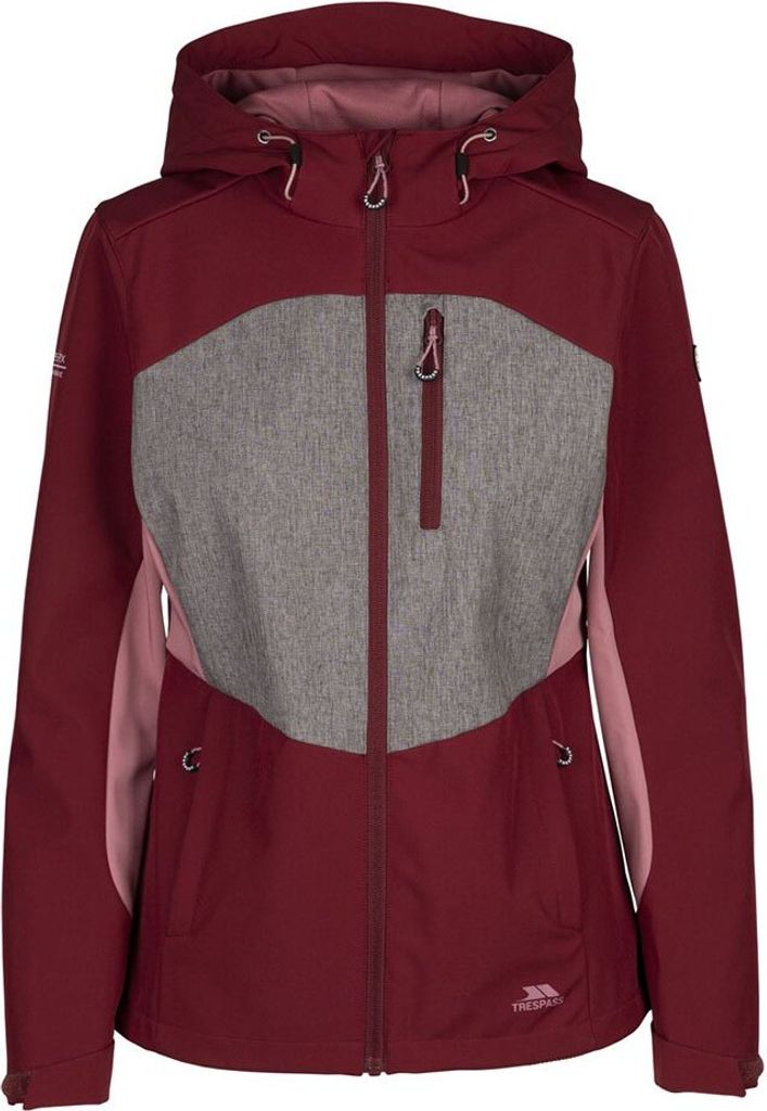 Trespass Eckwood Softshelljacke Rot M Frau Rot M