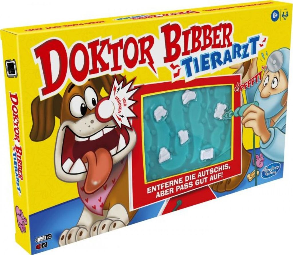 Hasbro E9694100 - Doktor Bibber Tierarzt Produktbild 