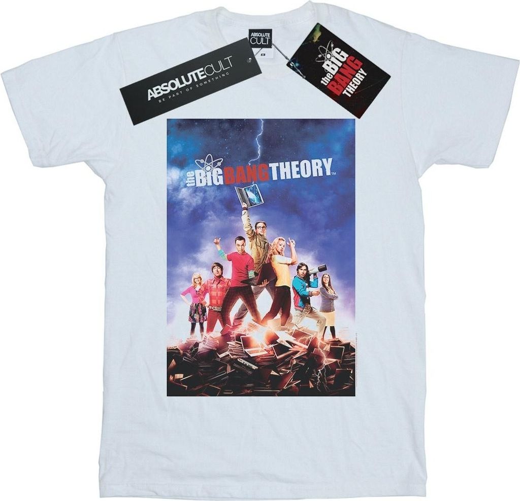 The Big Bang Theory - T-Shirt für Herren BI12946 (M) (Weiß)