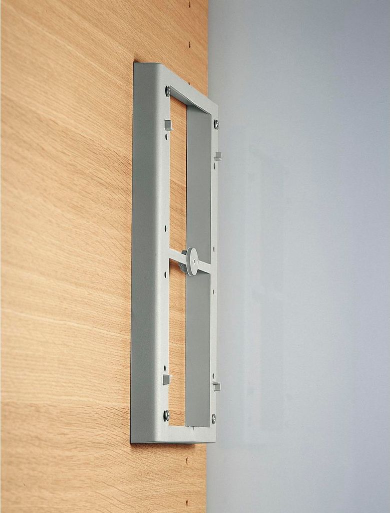 Servetto Kleiderlift Junior Distanzrahmen Höhe 20 mm, Kunststoff grau