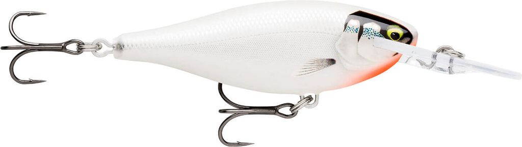 Rapala Shad Rap Elite - Wobbler, Farbe:Gilded Glass Ghost, Länge / Gewicht / Hakengröße / Lauftiefe:5.5cm / 7g / Gr. 8 / 2.4m-2.7m