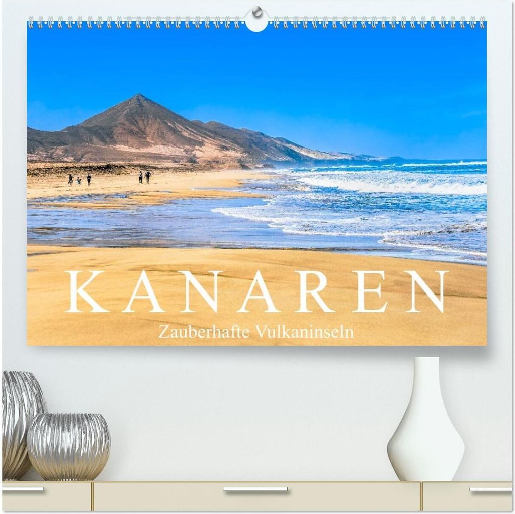 Kanaren - Zauberhafte Vulkaninseln (hochwertiger Premium Wandkalender 2026 DIN A2 quer), Kunstdruck in Hochglanz