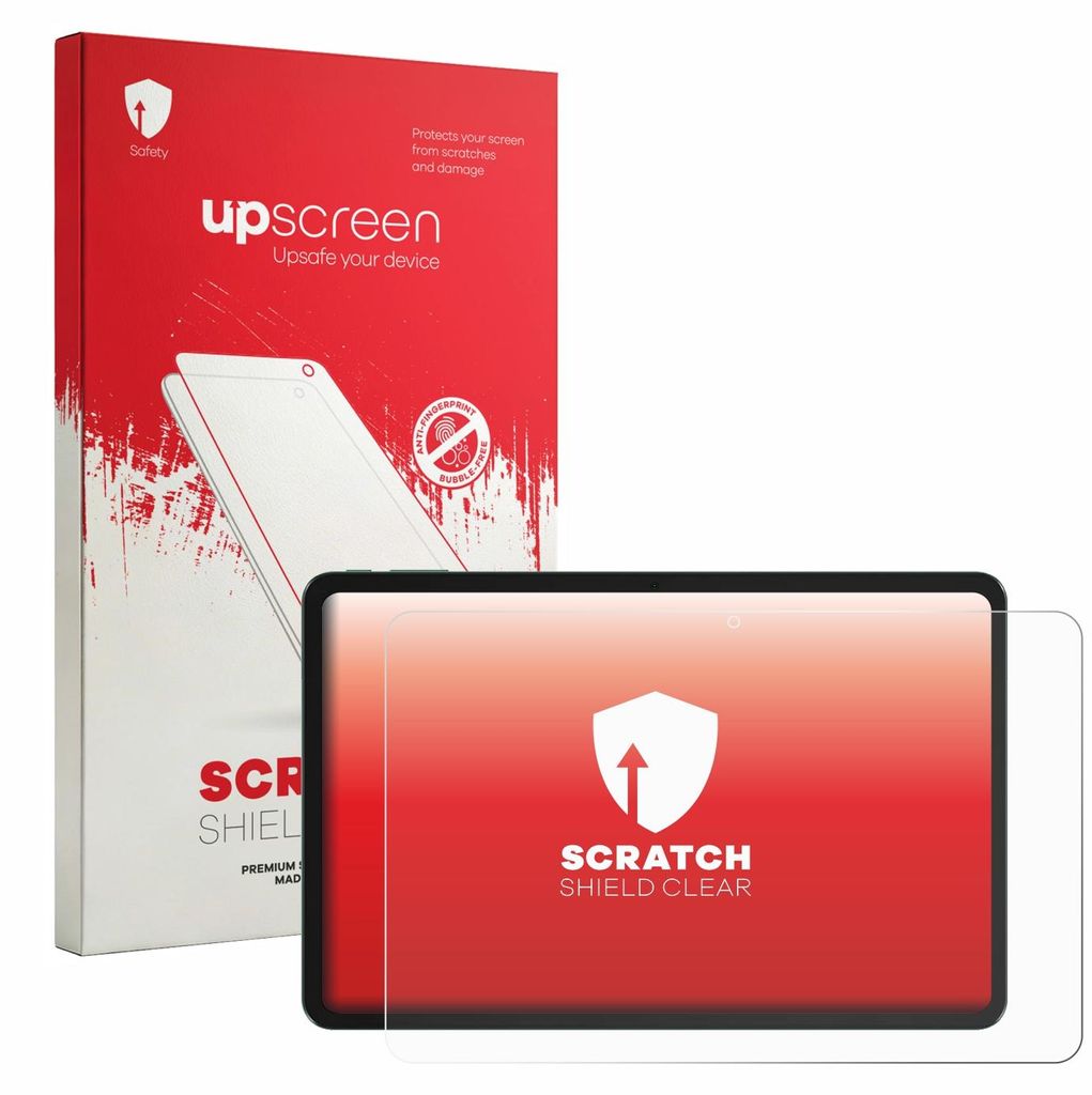 upscreen Schutzfolie für Tecno MEGAPAD 2 Displayschutz Displayschutzfolie Folie Klar Transparent