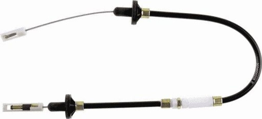 SACHS 3074 600 228 Kupplungsseil Seilzug für AUDI 80 (81, 85, B2)