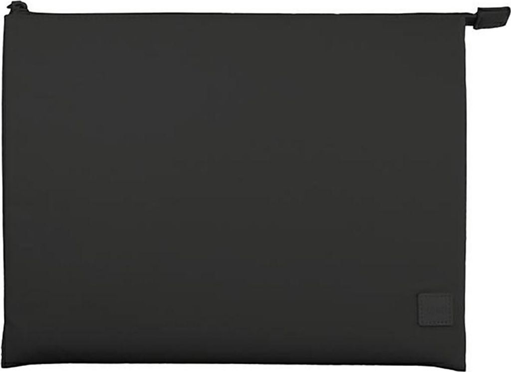 UNIQ Etui Lyon Laptop-Hülle 14" schwarz/mitternachtsschwarz Wasserdicht RPET