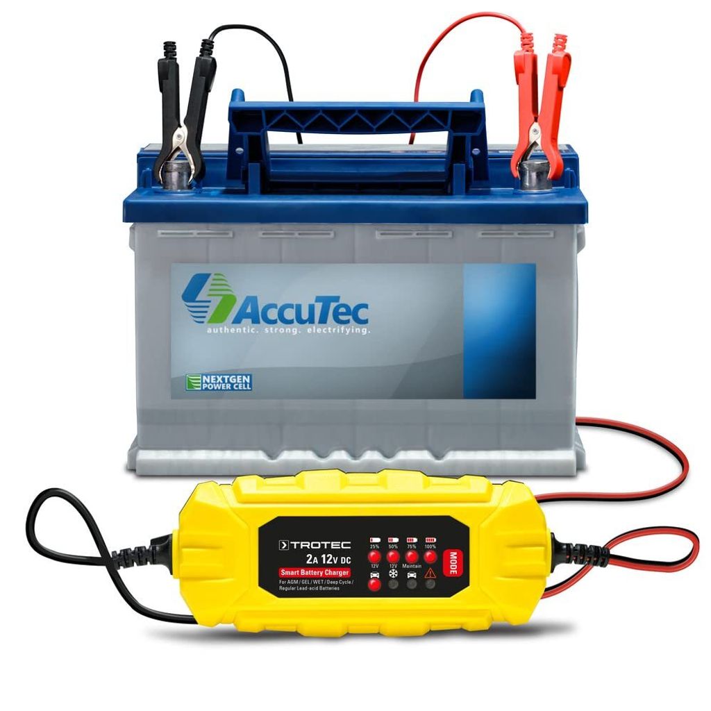 TROTEC Batterieladegerät PBCS 2A | für Auto-, Motorrad- und Produktbild 7