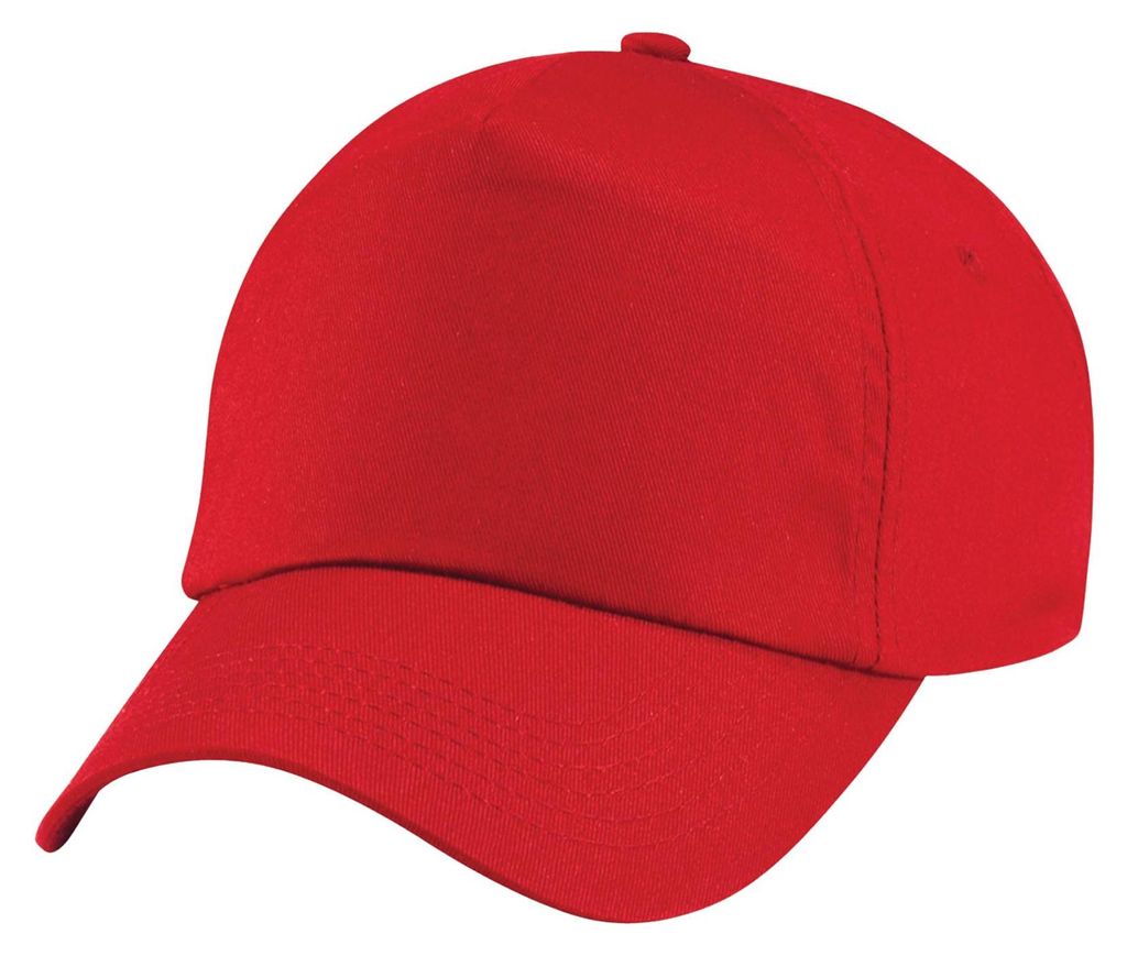 Beechfield - "Original" Kappe 5 Segmente für Kinder FK1384 (Einheitsgröße) (Rot)