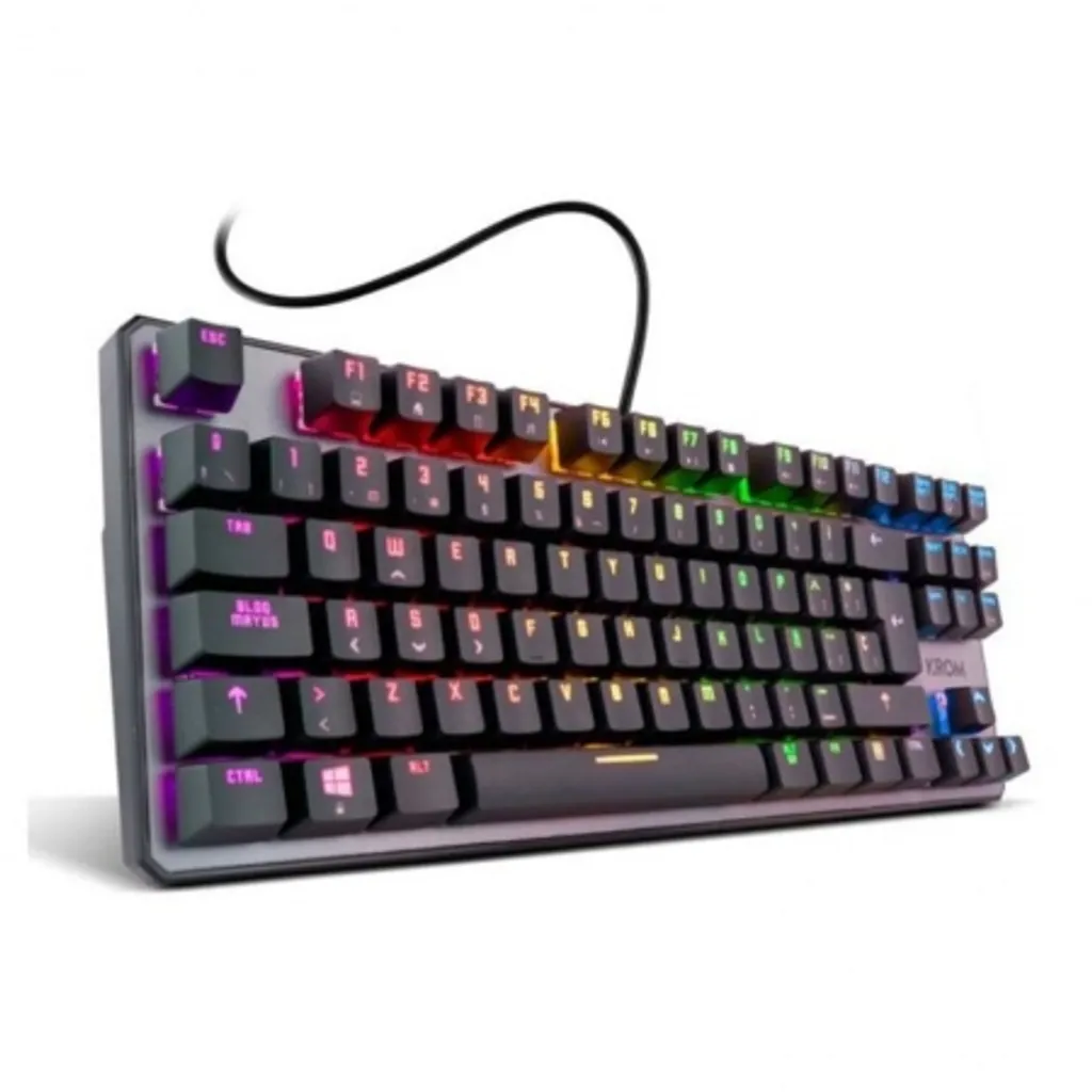 Clavier Gaming TKL Krom Noir compact pour optimiser votre espace - 4