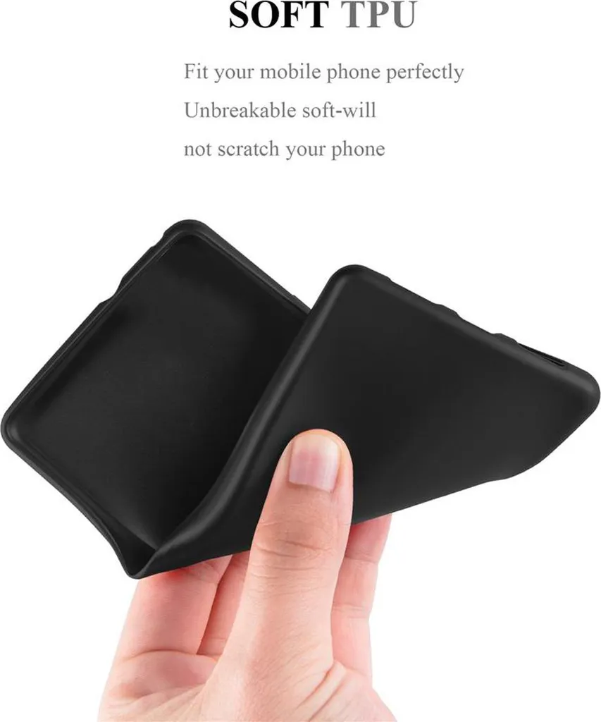 Custodia Cadorabo Huawei P30 Lite: Cover Silicone TPU Nero Robusta - 4