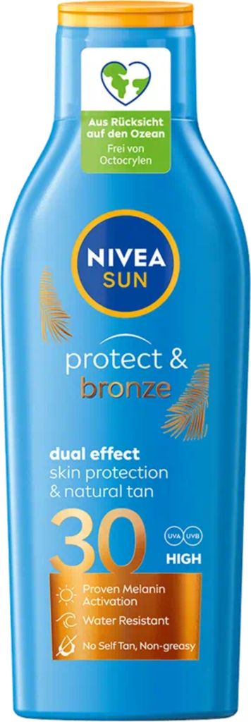NIVEA 85825, Emulsja z filtrem przeciwsłonecznym, 200 ml, Zdjęcie produktu 