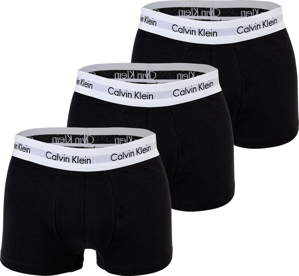 Calvin Klein Low Rise pánske 3-pack boxerky čierne, Obrázok produktu 