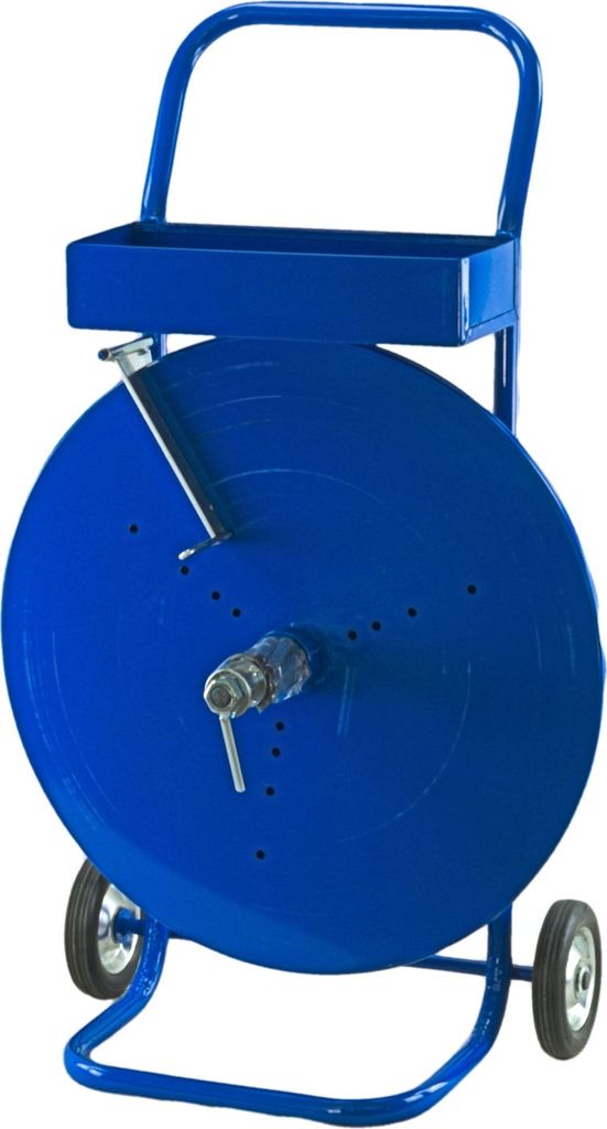 1 x fahrbar Abroller für PET & PP Umreifungsband Kern 200 Produktbild 