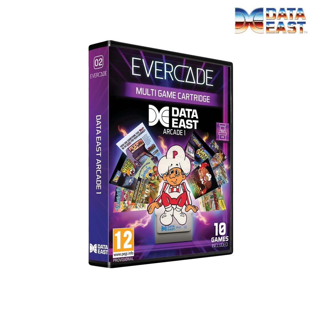 Evercade Data East Arcade - Cartridge 1