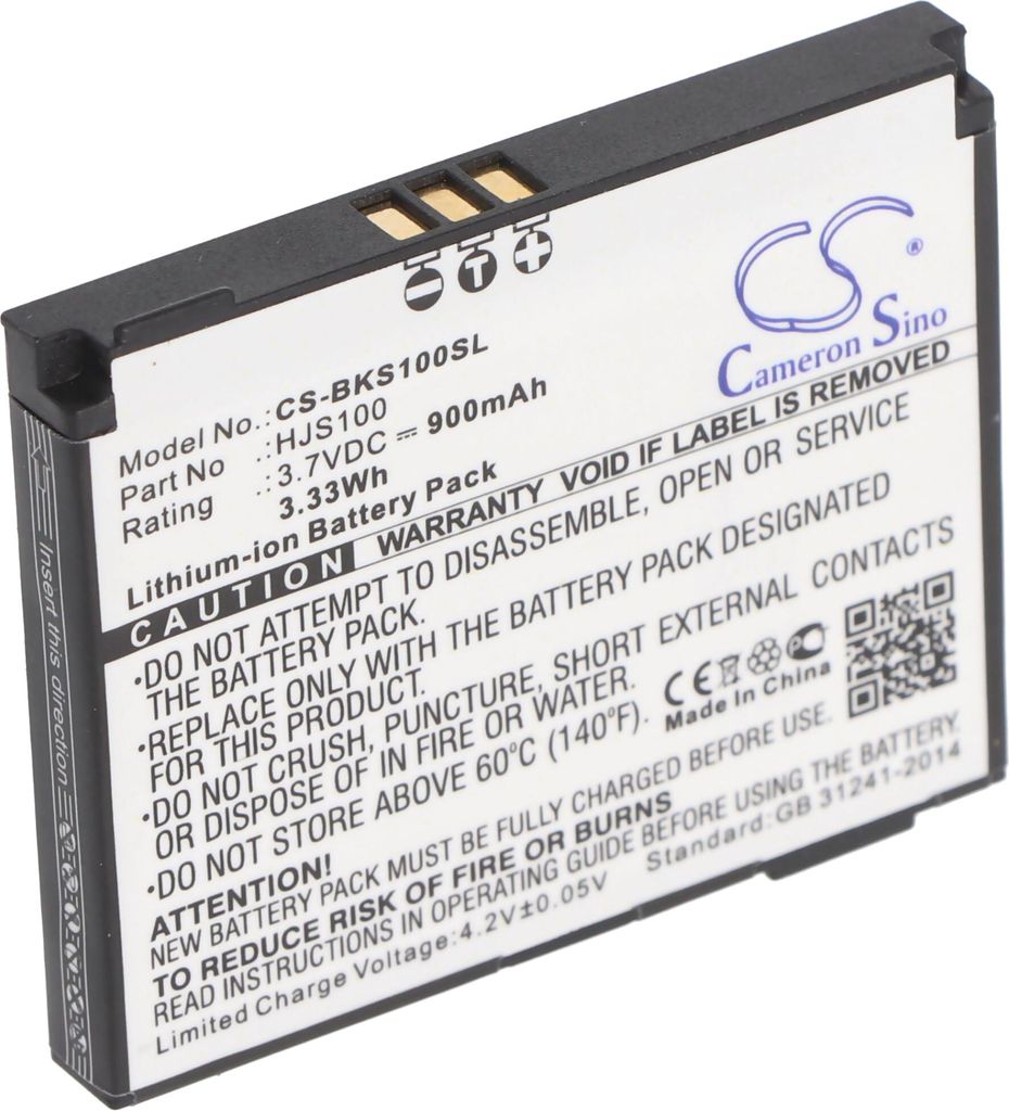 Akku passend für Becker HJS100, HJS-100, Map Pilot, Mercedes Benz Map Pilot, VW Map Pilot 3,7 Volt 900mAh Li-Ionen Akku