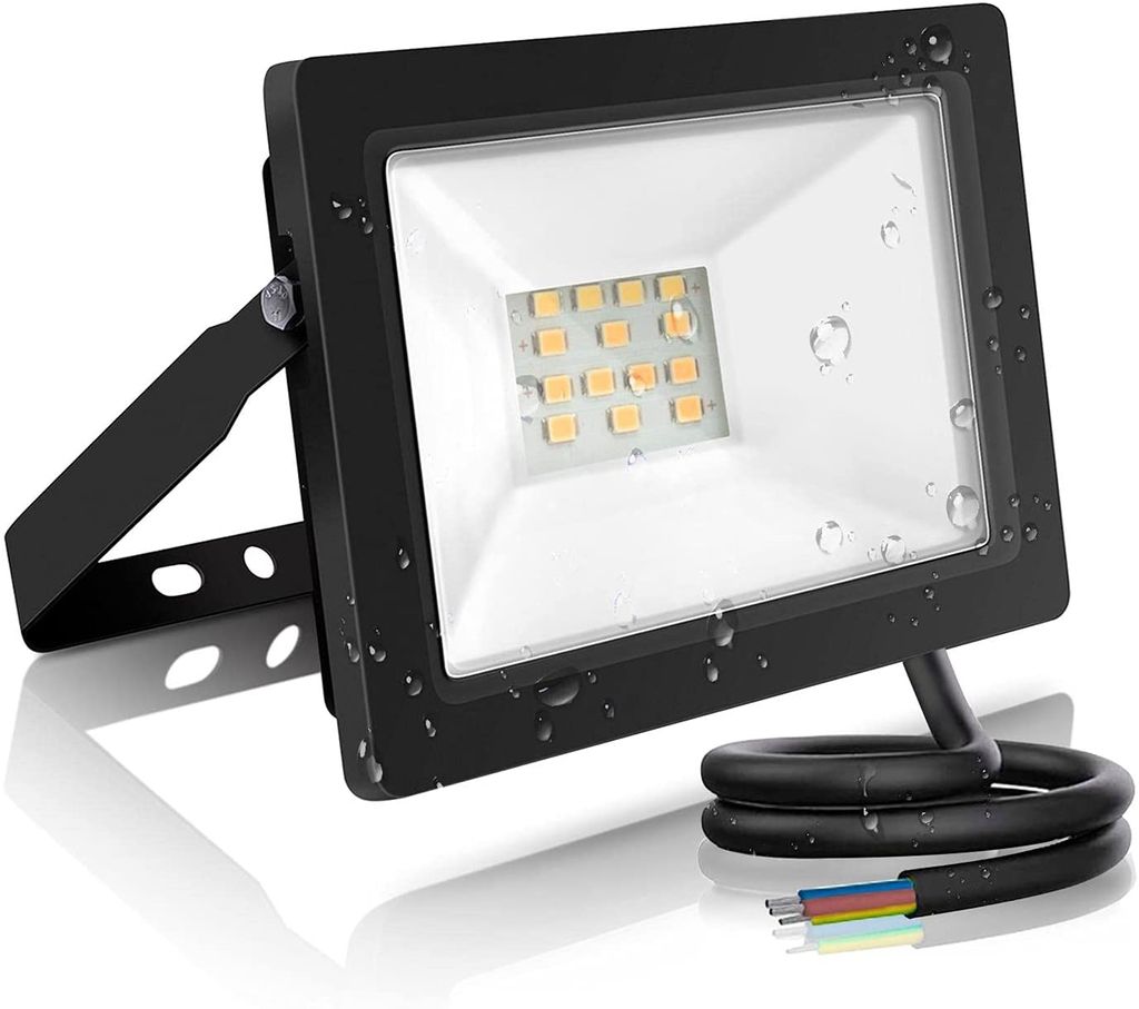 Dimmbar LED Fluter Wasserdicht IP67 Außenlampe Strahler Flutlicht 100W Slim