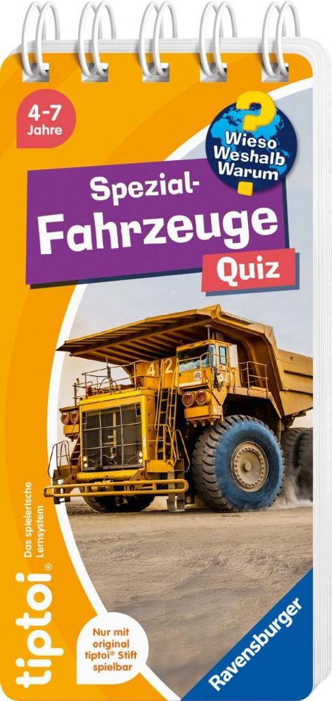 Ravensburger Buch tiptoi Wieso? Weshalb? Warum? Quiz Produktbild 
