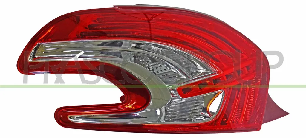 Feu arrière gauche PRASCO pour PEUGEOT 208 I hayon CA CC - Optique OE