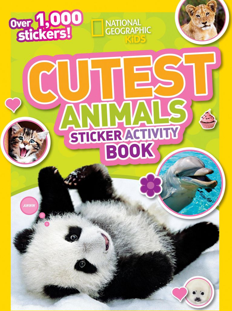Cutest Animals Sticker Activity Book