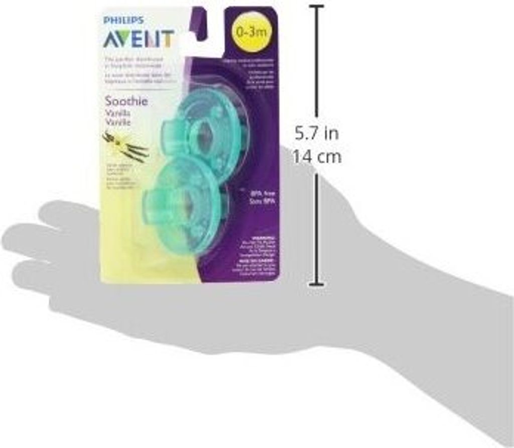 Avent Soothie Schnuller 0-3 Monate, Grün Produktbild 2