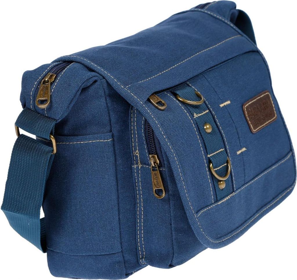 Damen Tasche Canvas Umhängetasche Schultertasche Crossover Produktbild 
