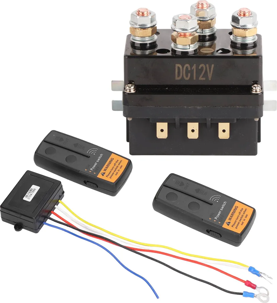 Réparer votre Treuil Bloqué avec ce Relais 12V 500A et Commande sans Fil