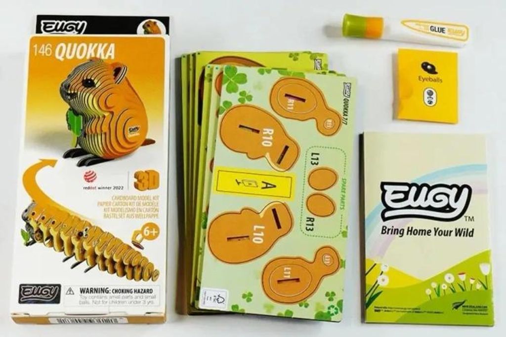 Kuoka Eugy. Eko Ukladanka 3D - Eugy Zdjęcie produktu 