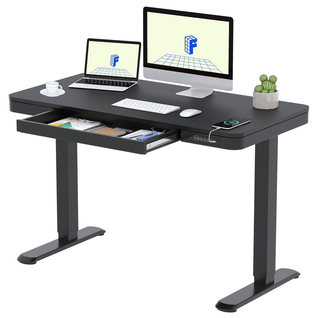 FLEXISPOT Q3 Höhenverstellbarer Schreibtisch Elektrisch mit Produktbild 