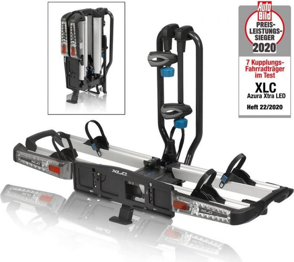 Portapacchi posteriore XLC Azura Xtra WT VC-C10 per 2 Immagine del prodotto 