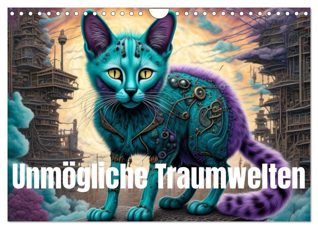 unmögliche Traumwelten (Wandkalender 2027 DIN A4 quer), CALVENDO Monatskalender