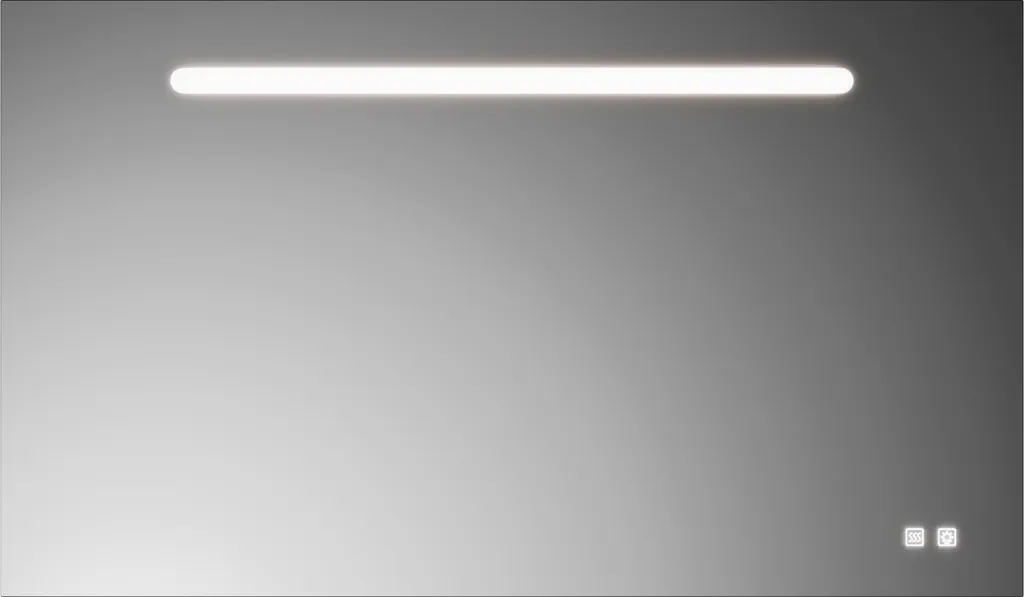 Miroir lumineux LED 120cm burgbad Lin20 : fini les ombres sur le visage