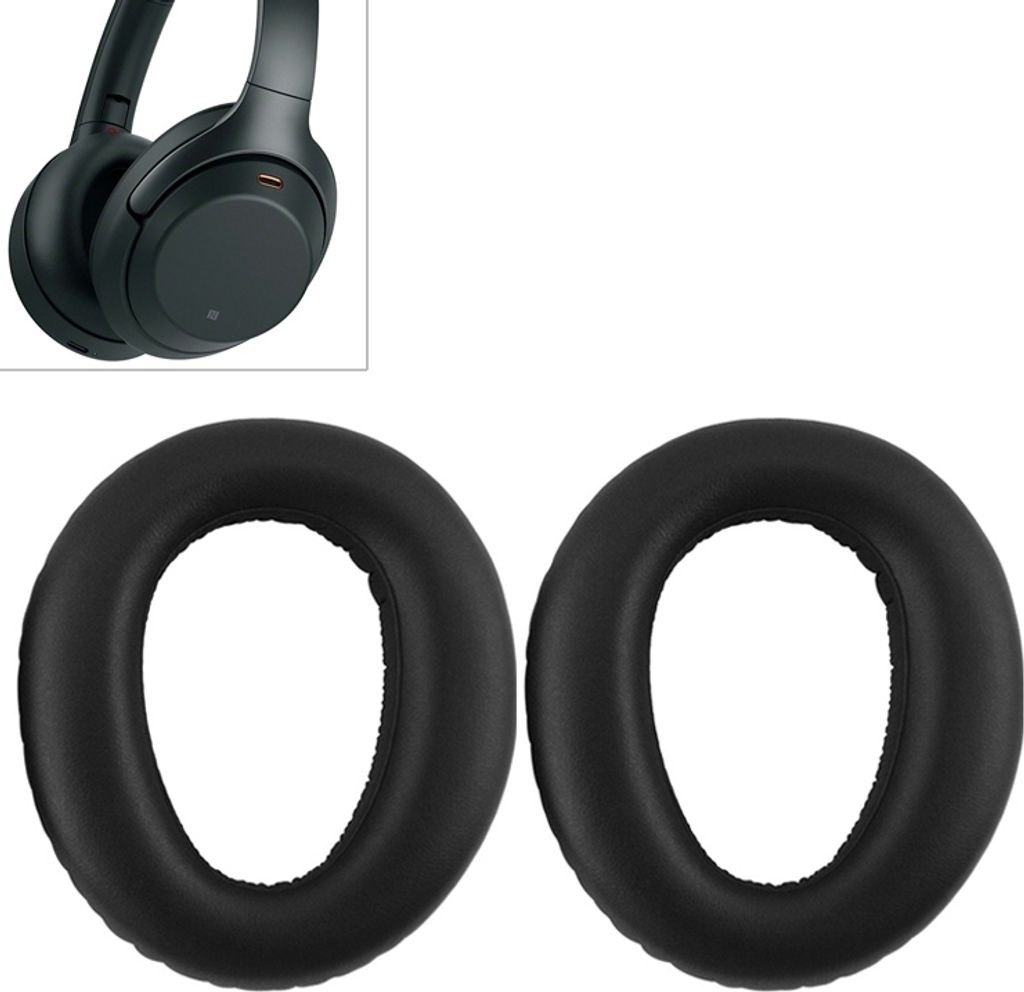 Sponge Headphone Protective Case für Sony MDR-1000X / WH-1000XM3 (Black)