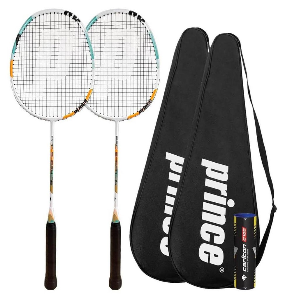 Prince Pro Shark Badmintonschläger Twin Set, inkl. Produktbild 