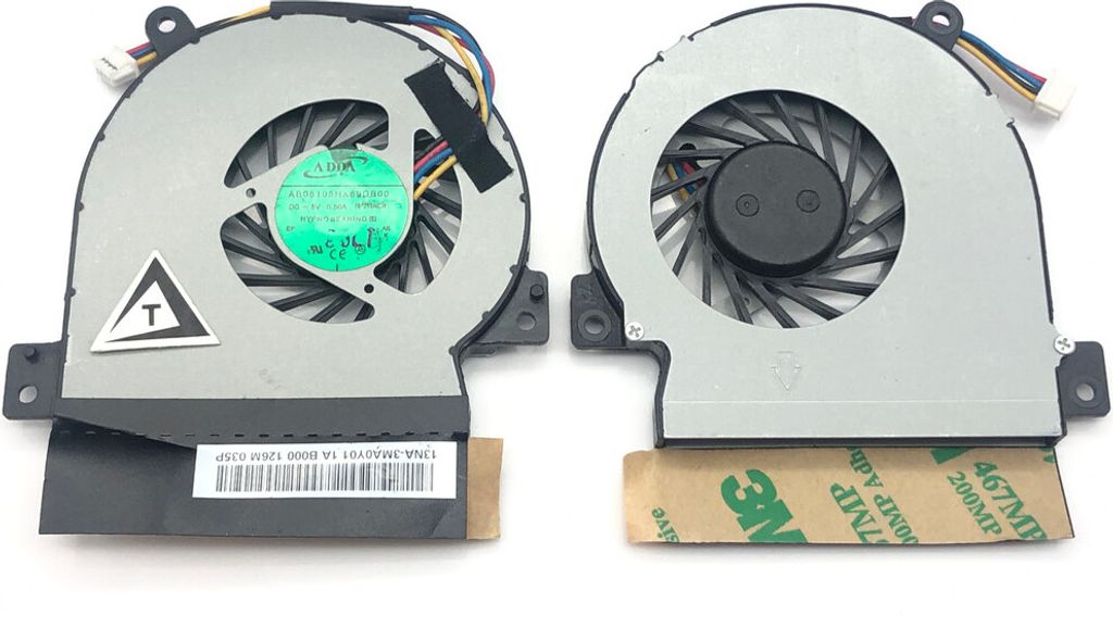 Ersatz Fan Lüfter Kühler cooler kompatibel für AB05015HX69DB00, (01215NCW), DC 5V--0.5A