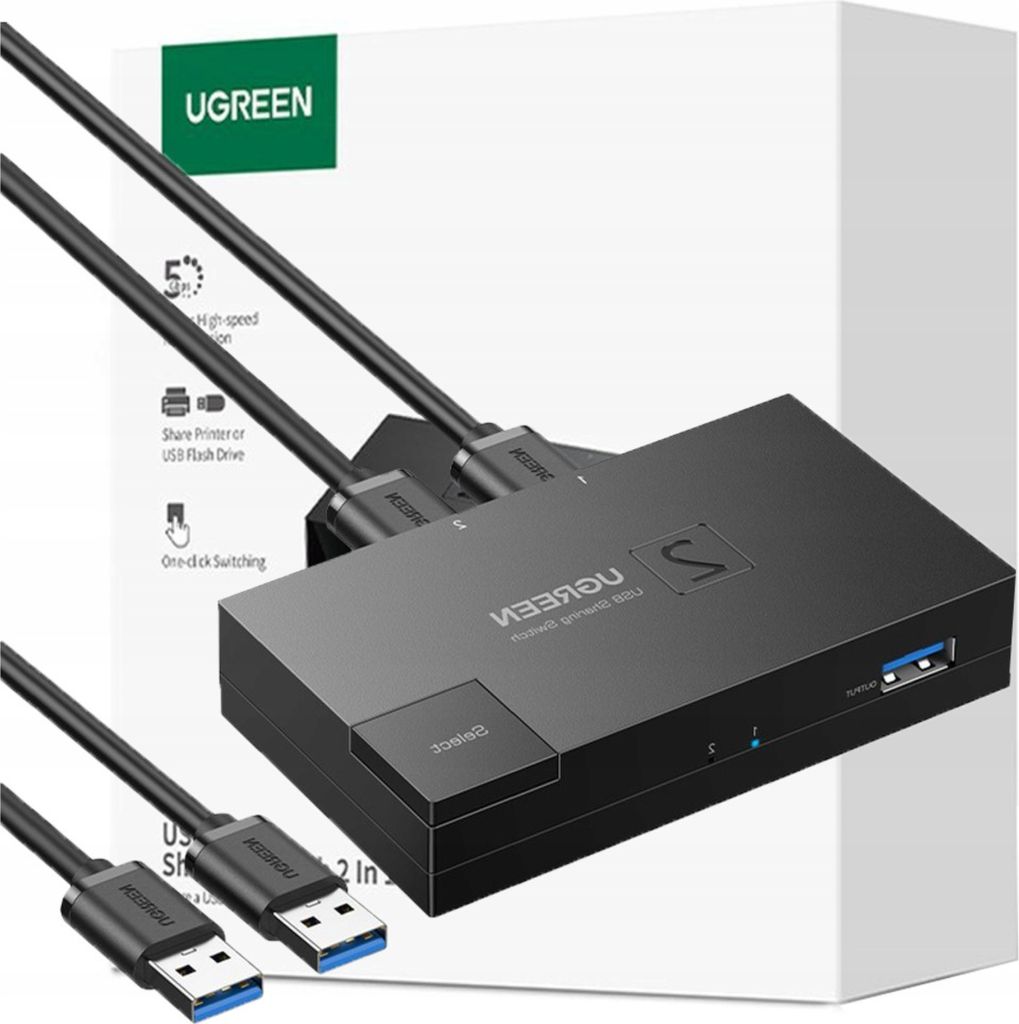 UGREEN Switch USB 3.0 bidirektional Produktbild 