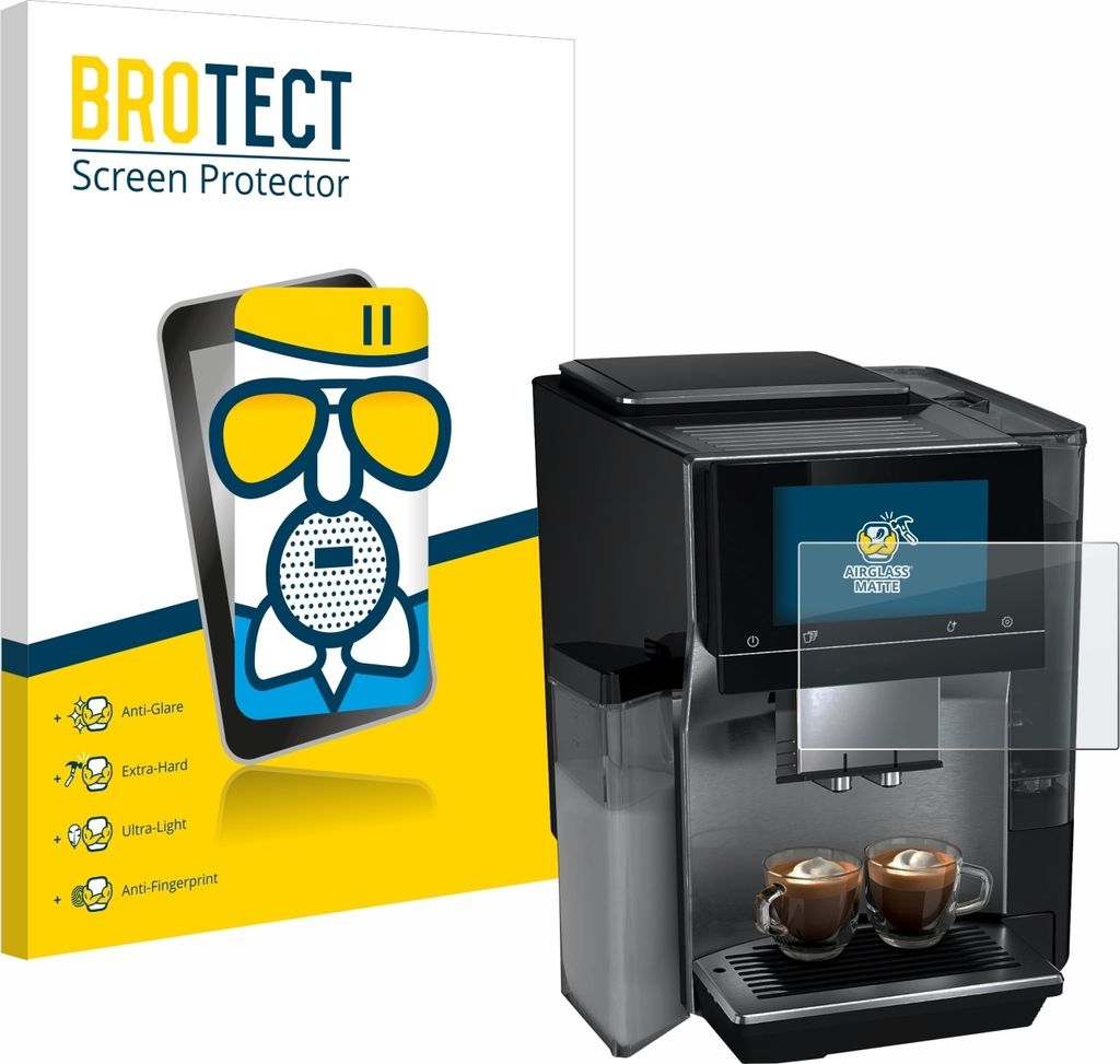 BROTECT Entspiegelungs Schutzglas für Siemens EQ700 Schutzfolie Panzer Folie Glas Display Schutz matt