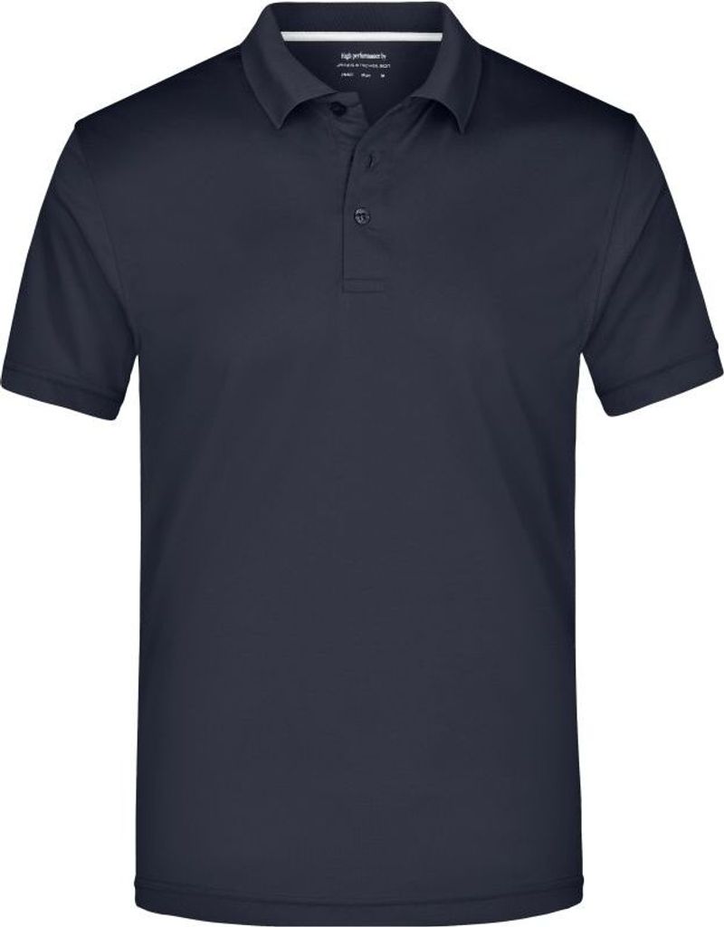 Men's Polo High Performance Funktionspolo navy, Gr. S