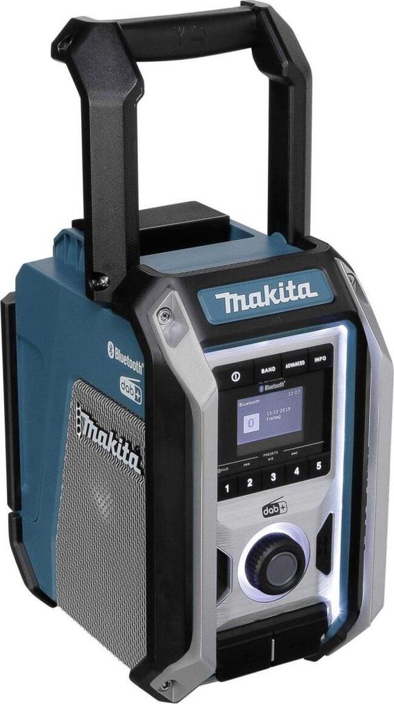 Akumulátorové rádio Makita DMR115 pro staveniště Obrázek produktu 4