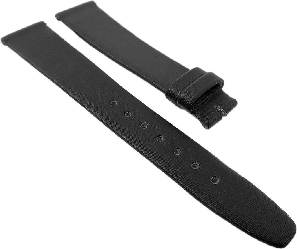 Maurice Lacroix Divina Textil Uhrenarmband schwarz ohne Symbol, Stegbreite:13mm