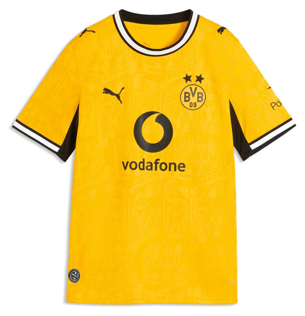 PUMA Borussia Dortmund BVB Kids Heimtrikot 2026/27 yellow/black 164