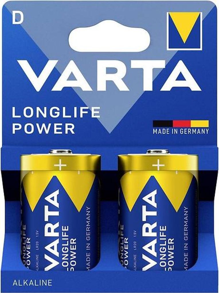 Varta 4920 High Energy Mono D Akku Batterie LR20 2 Stück Produktbild 